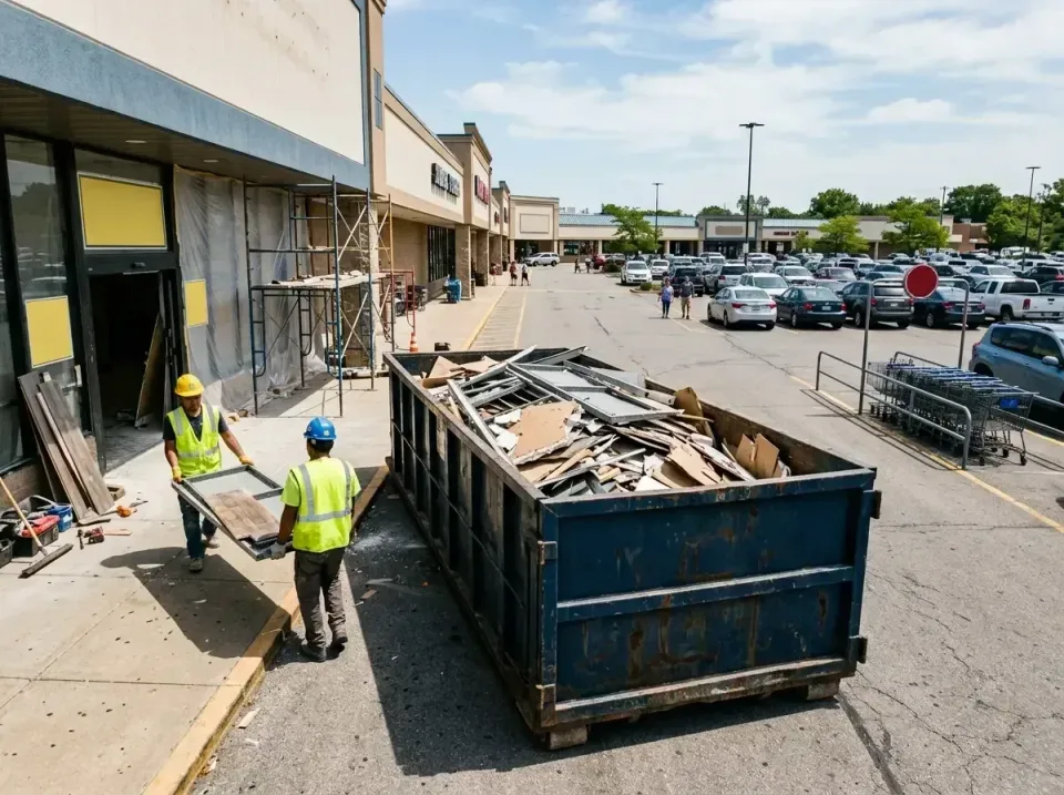 retail-store-renovation-debris-003 — frequently asked questions, Roll-off Dumpster Rentals in Mead, WA